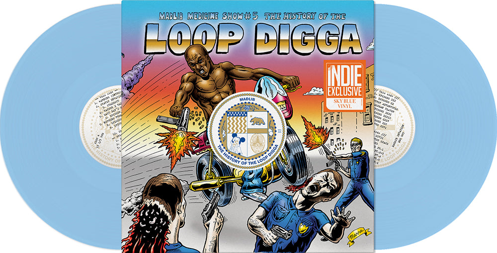 Madlib - Medicine Show No. 5 - History of the Loop Digga: 1990 - 2000 [Blue Vinyl]