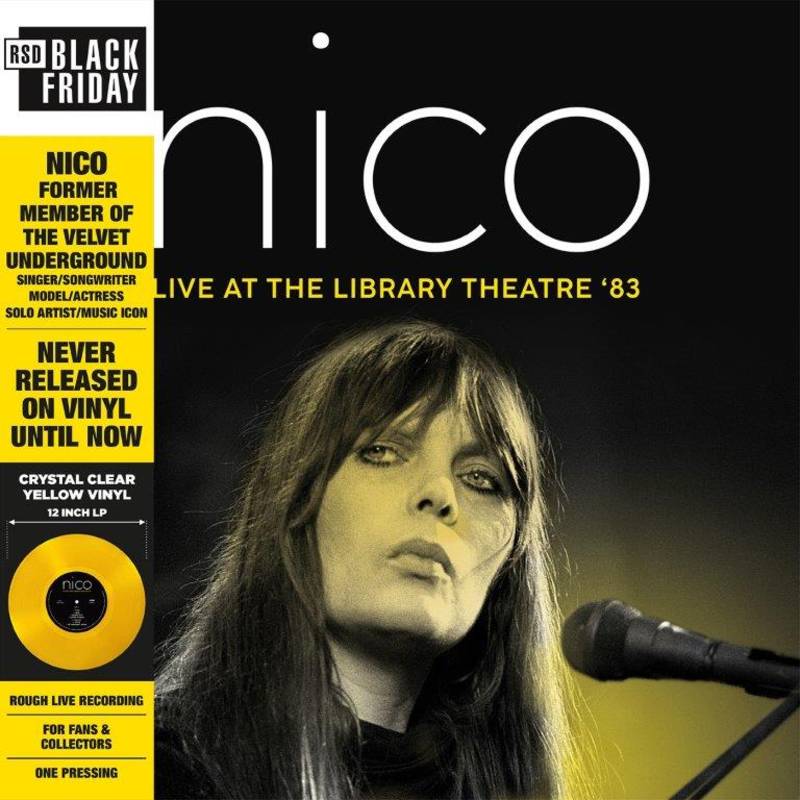 Nico - Library Theatre '83 [Crystal Clear Yellow Vinyl]