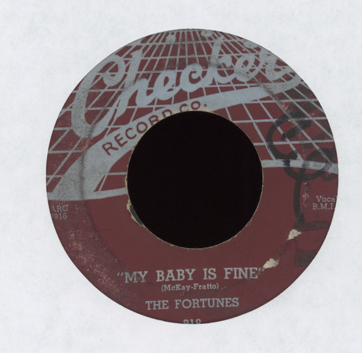 The Fortunes - My Baby Is Fine on Checker