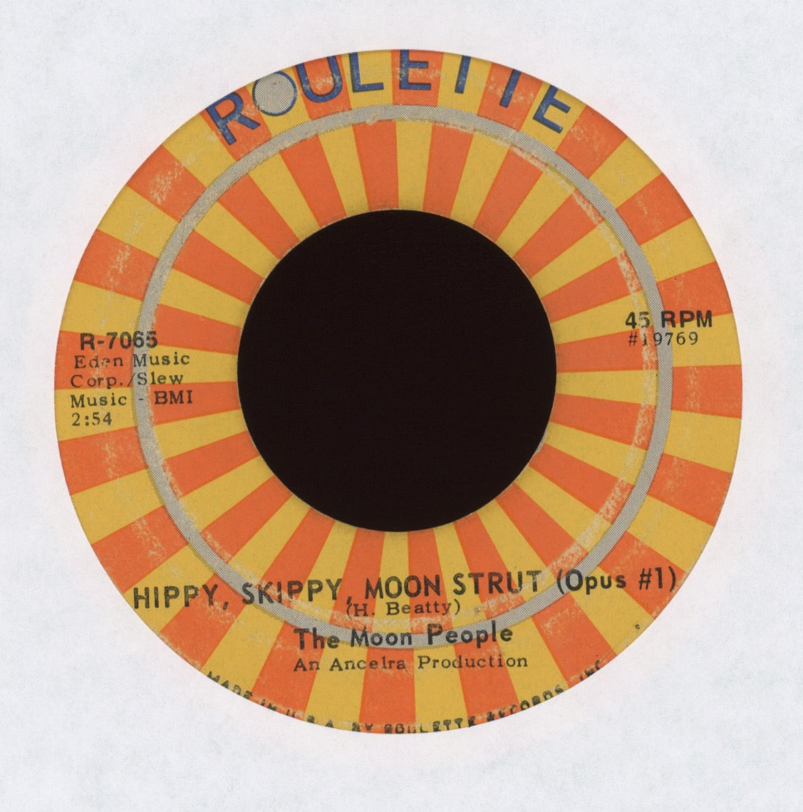Moon People - Hippy, Skippy, Moon Strut (Opus #1) on Roulette