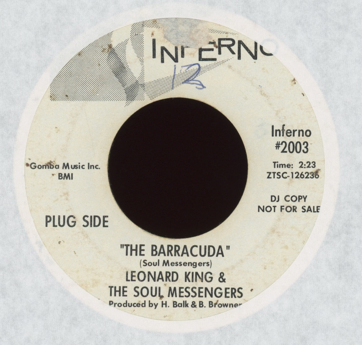 Leonard King & The Soul Messengers - The Barracuda on Inferno Promo