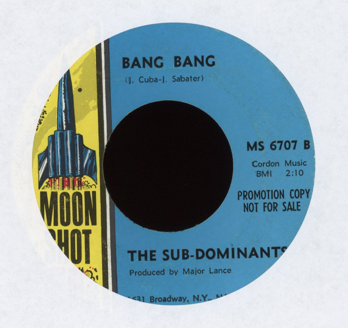 The Sub Dominants - Bang Bang on Moon Shot Promo