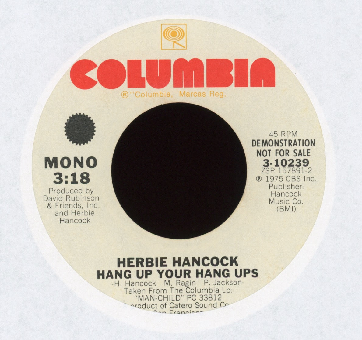 Herbie Hancock - Hang Up Your Hang Ups on Columbia