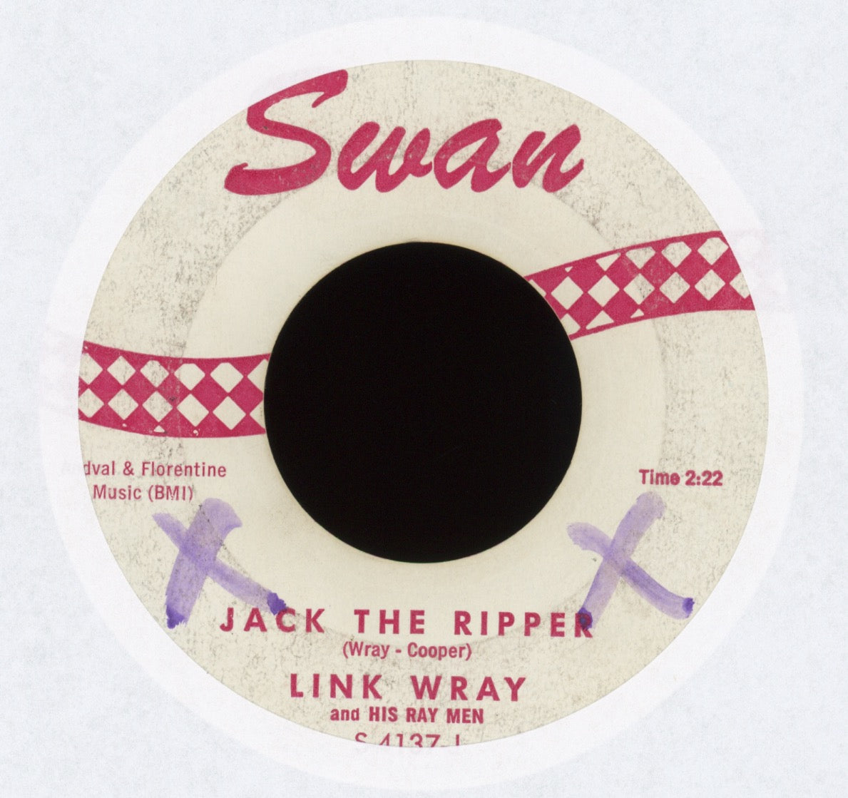 Link Wray And His Ray Men - Jack The Ripper on Swan