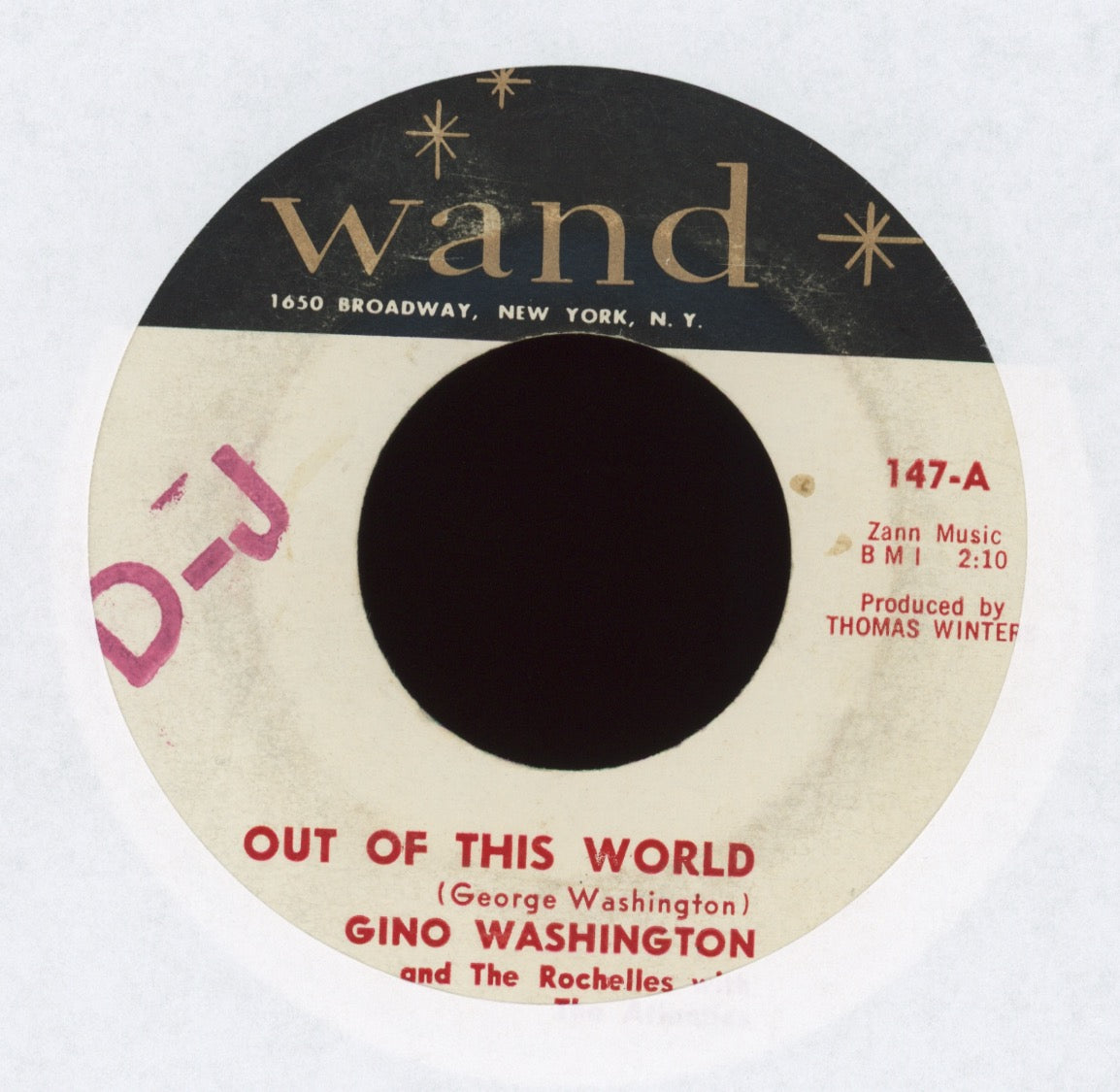 Gino Washington - Out Of This World on Wand