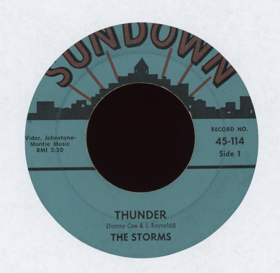 The Storms - Thunder / Tarantula on Sundown