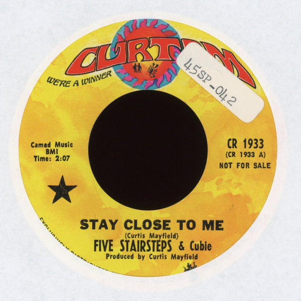 オファー five stairsteps stay close to me レコード