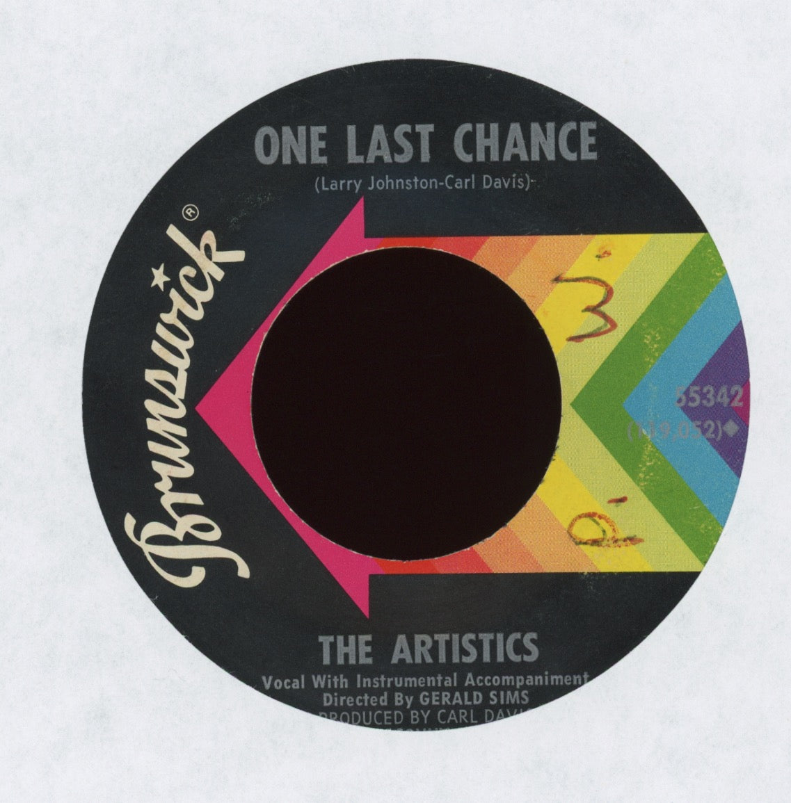 The Artistics - The Chase Is On on Brunswick