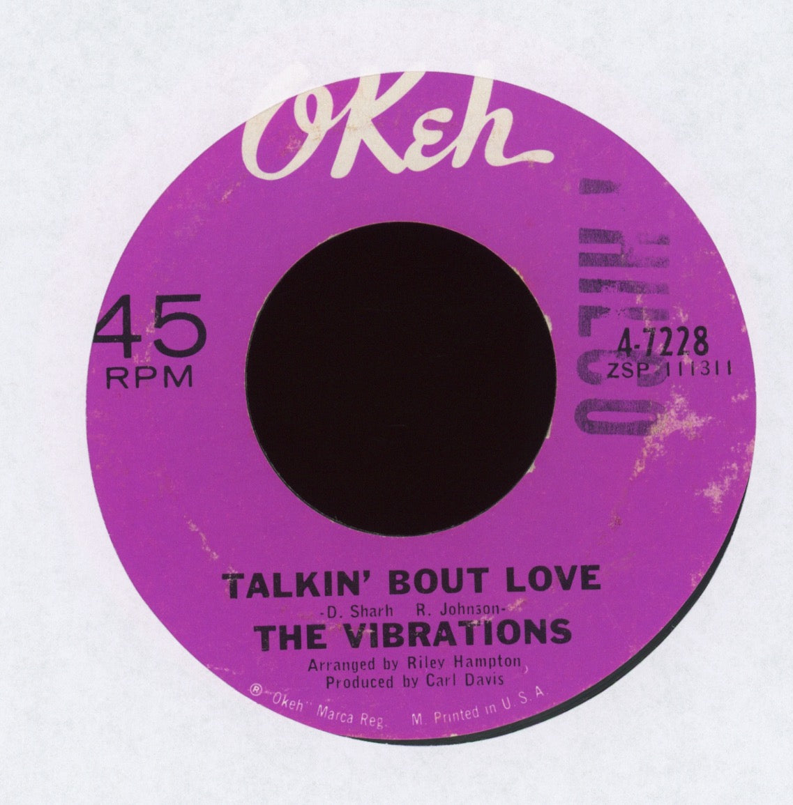 The Vibrations - If You Only Knew on Okeh