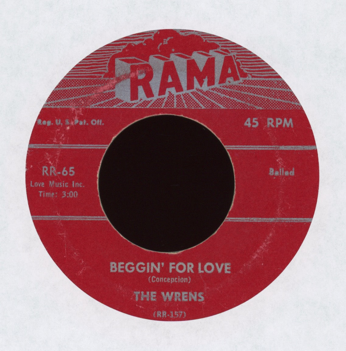 The Wrens - Beggin' For Love on Rama