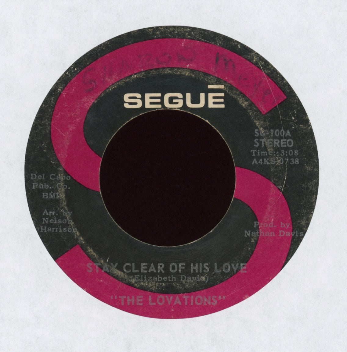 The Lovations - Stay Clear Of His Love on Segue