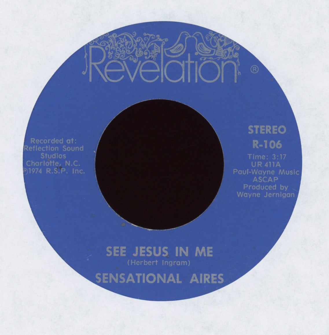 The Sensational-Aires - See Jesus In Me on Revelation