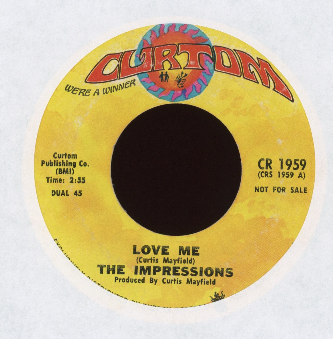 The Impressions - Love Me on Curtom Promo