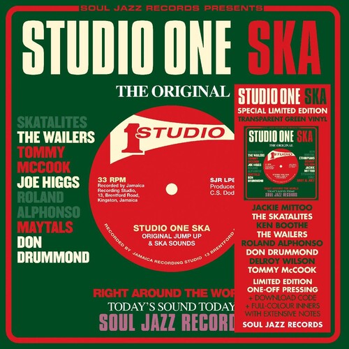 [DAMAGED] Various - Soul Jazz Records Presents - Studio One Ska [Green Vinyl]