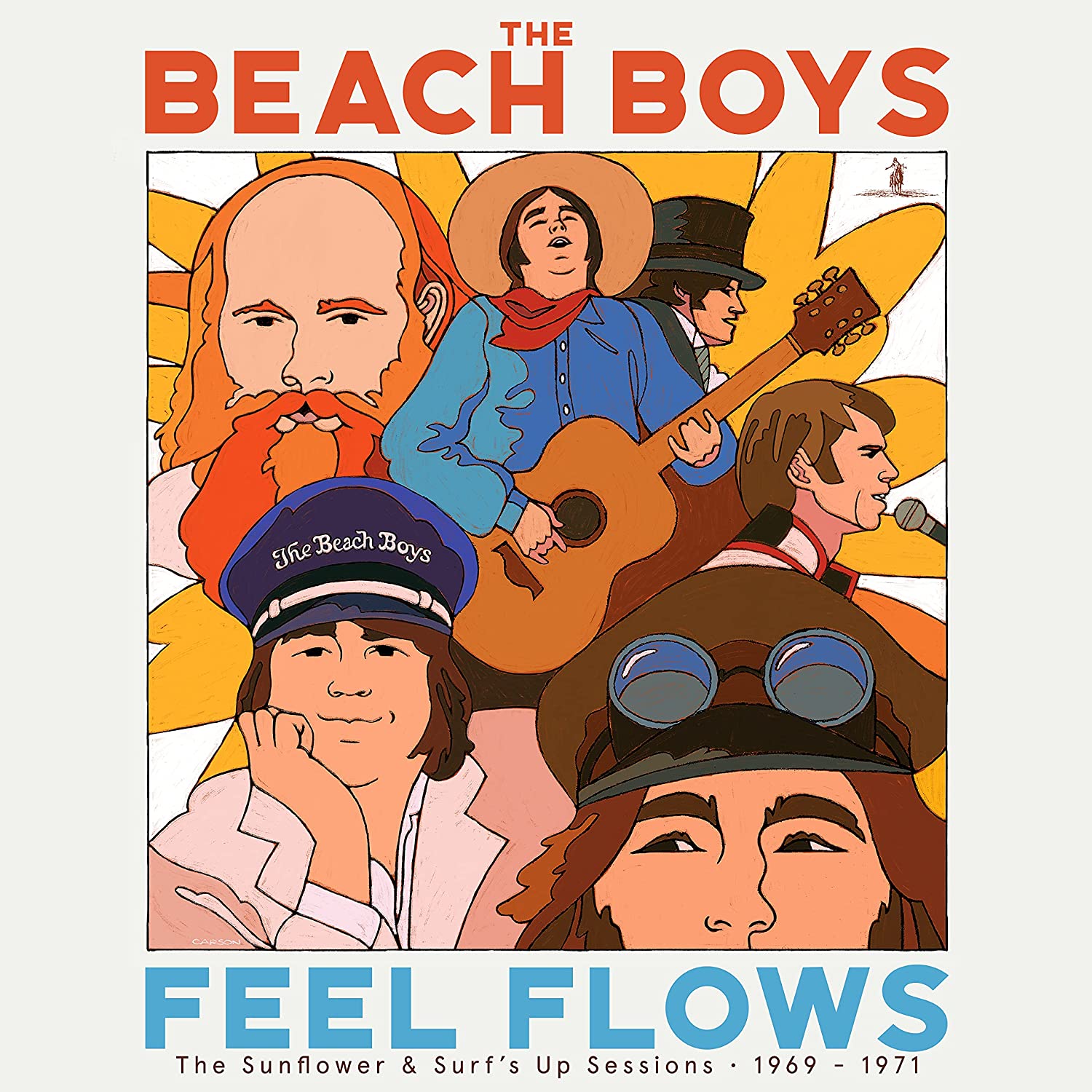 [DAMAGED] The Beach Boys - Feel Flows The Sunflower & Surf's Up Sessions 1969-1971 [2-lp]