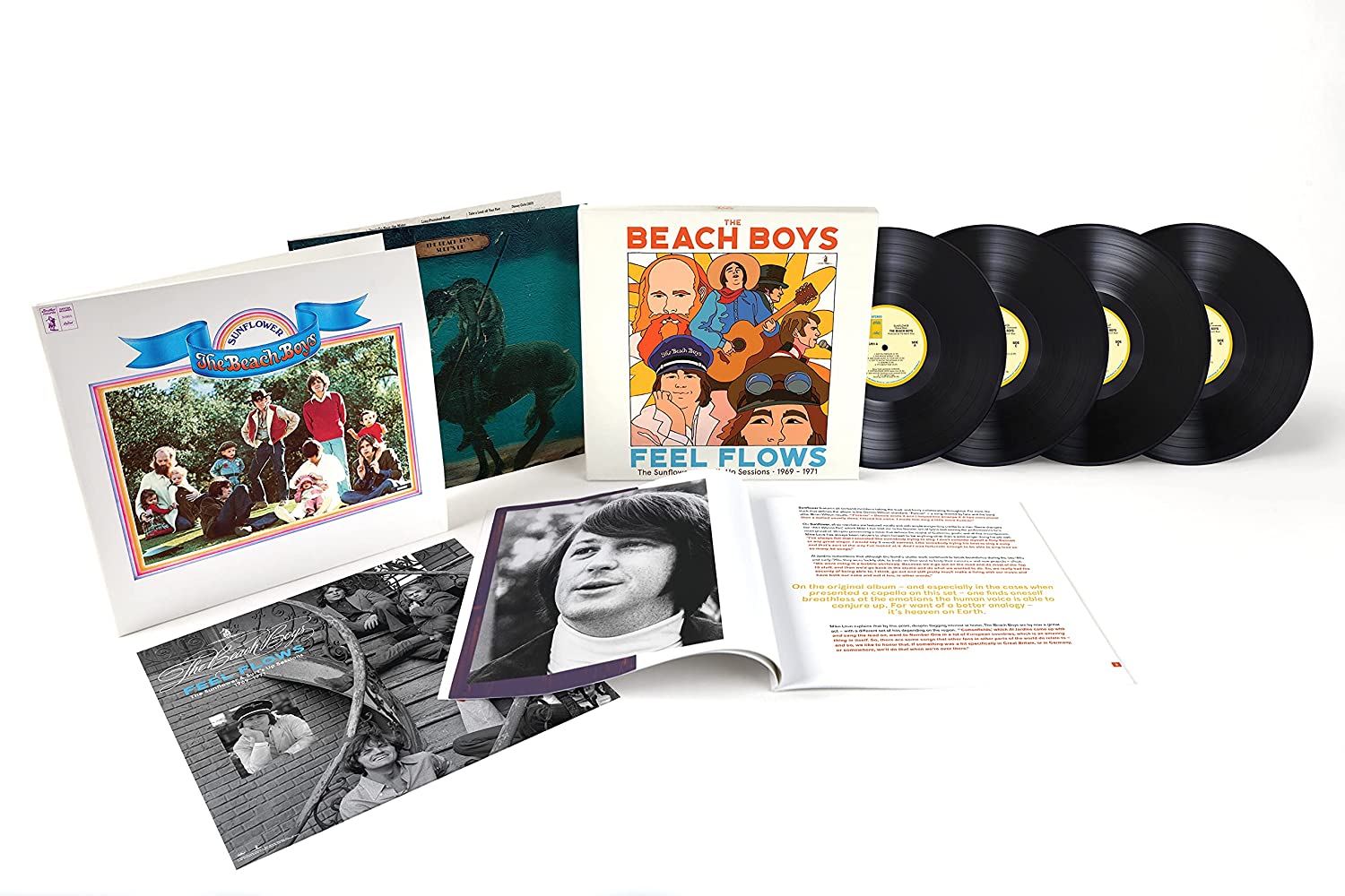 [DAMAGED] The Beach Boys - Feel Flows The Sunflower & Surf's Up Sessions 1969-1971 [4-lp]