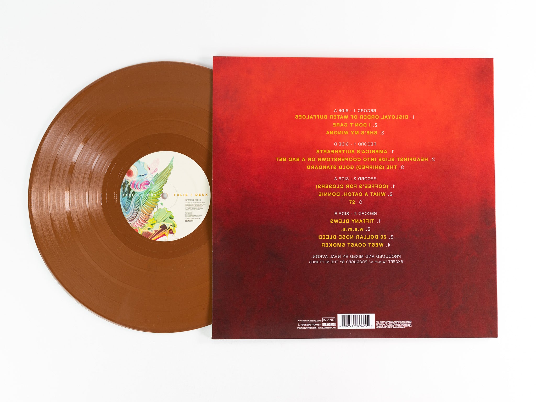 [DAMAGED] Fall Out Boy - Folie A Deux [Brown Vinyl] [LIMIT 1 PER CUSTOMER]