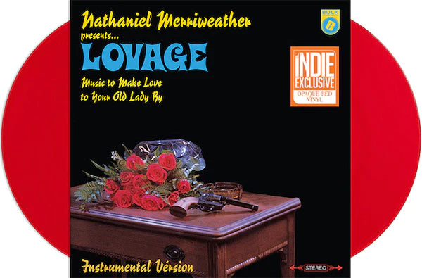 [DAMAGED] Nathaniel Merriweather / Lovage -  Music To Make Love To Your Old Lady By (Instrumental) [Indie-Exclusive Red Vinyl]