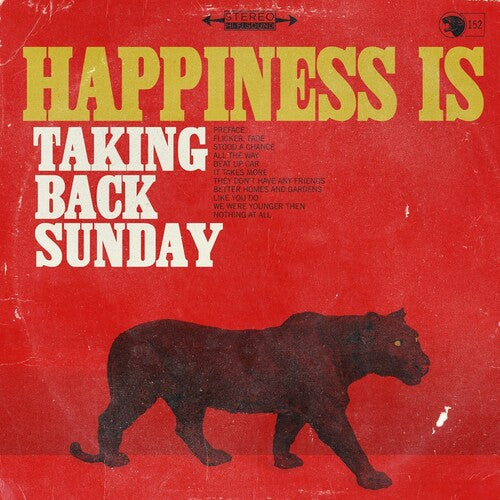 Taking Back Sunday - Happiness Is [Transparent Red Vinyl]