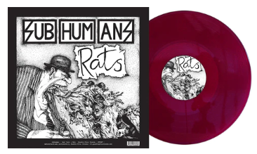 Subhumans - Time Flies + Rats [Indie-Exclusive Purple Vinyl]