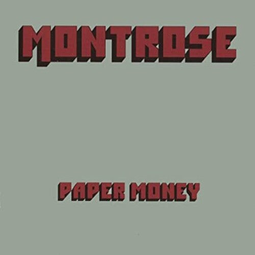 Montrose - Paper Money [Clear Red Vinyl]