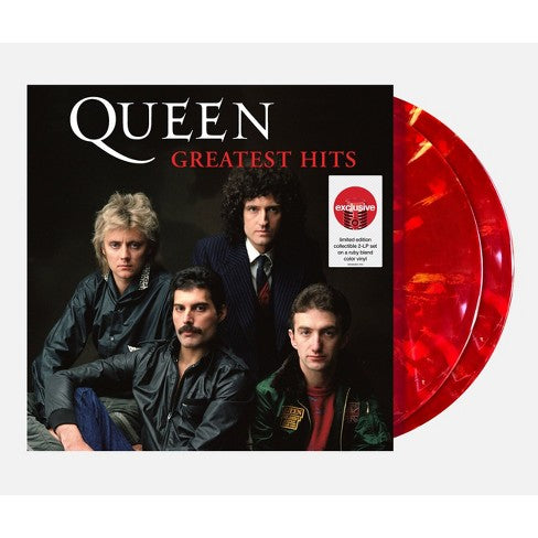 [DAMAGED] Queen - Greatest Hits [Ruby Blend Colored Vinyl]