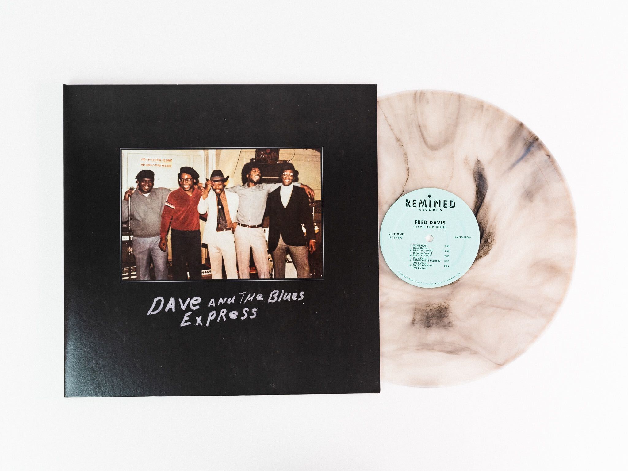 Fred Davis - Cleveland Blues [Cuyahoga River Fire Smoke Colored Vinyl]