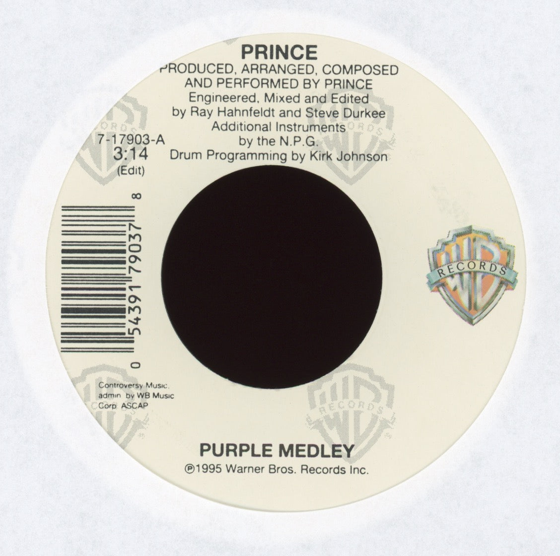 Prince - Purple Medley on Warner Bros