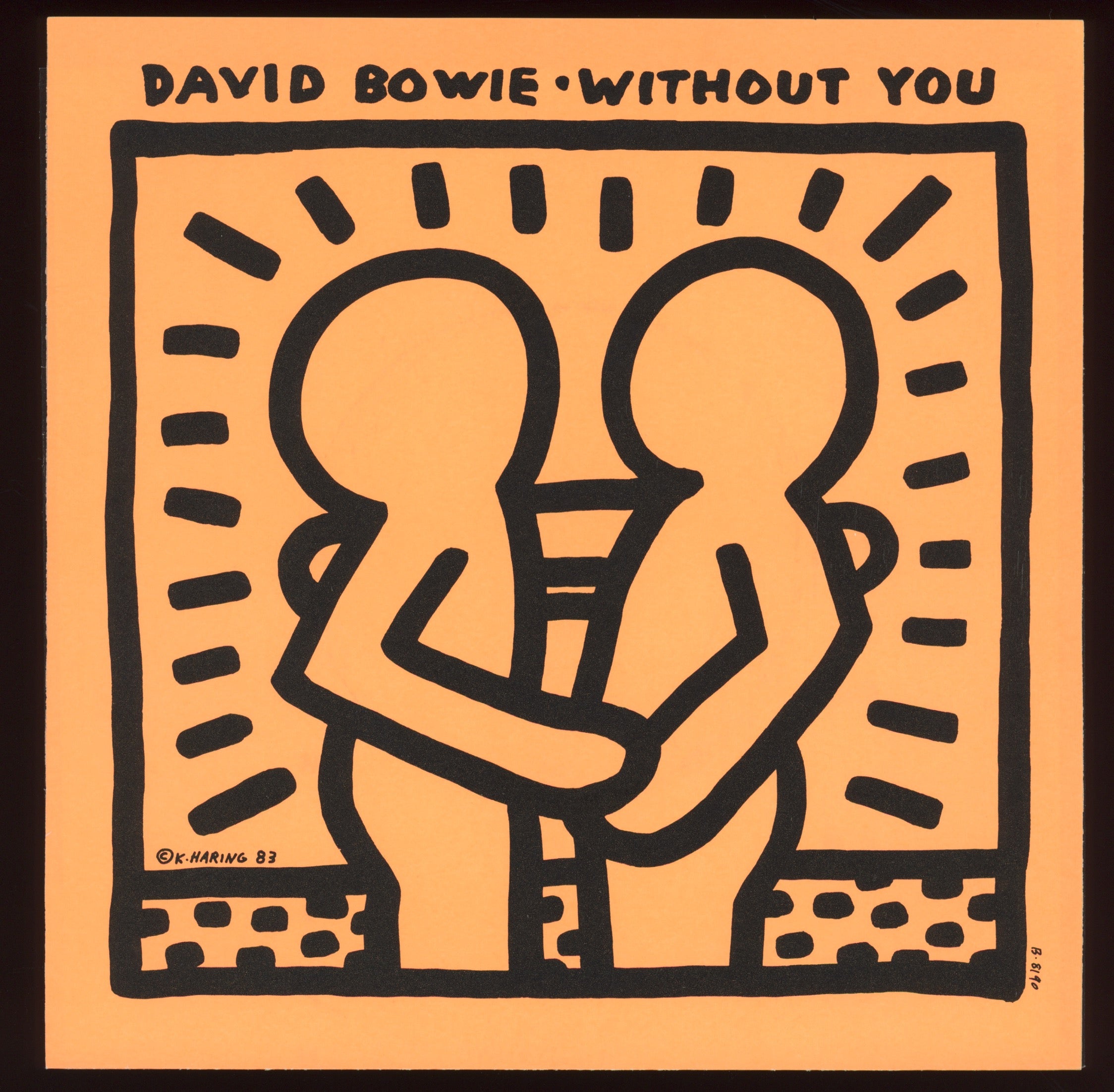 David Bowie - Without You on EMI With Keith Haring Picture Sleeve