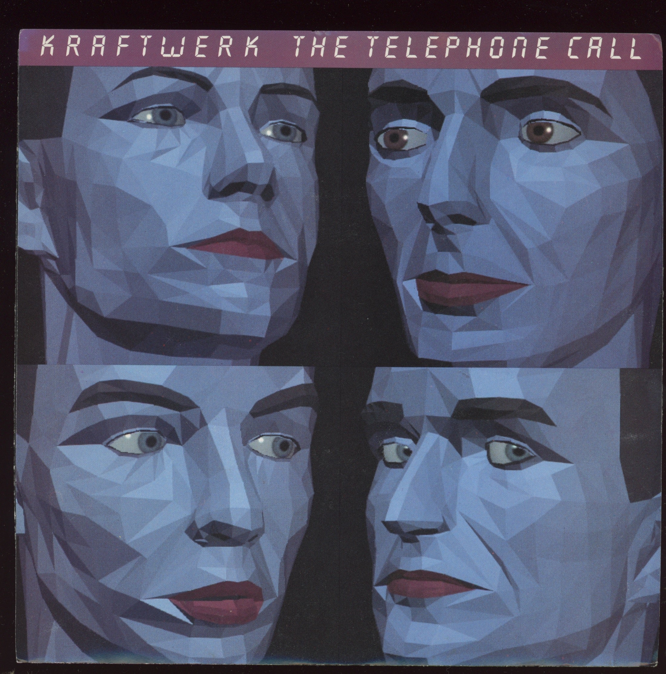 Kraftwerk - The Telephone Call on Warner Bros With Picture Sleeve