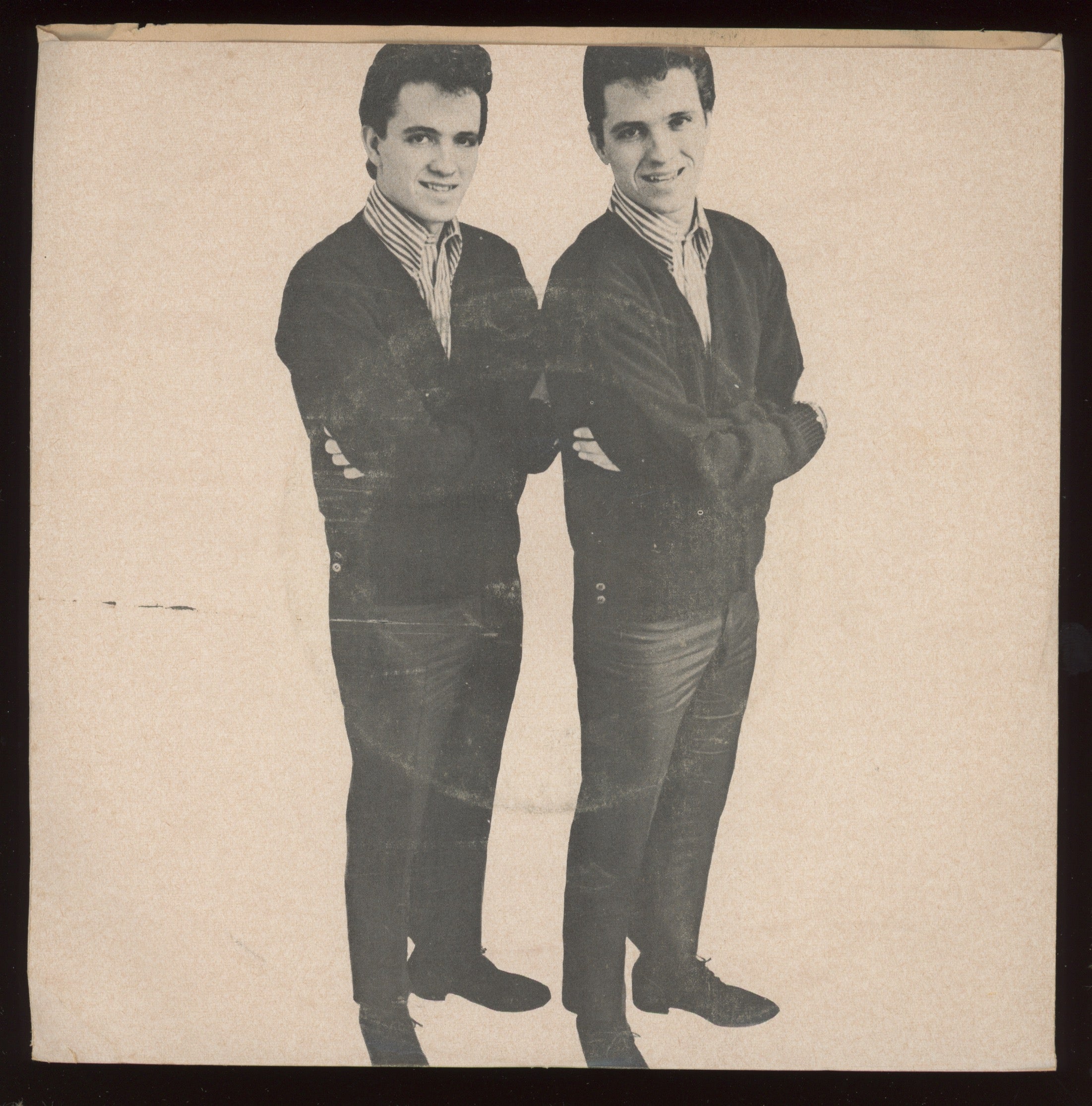 Len & Glen - A Card For My Baby on Columbia Promo With Picture Sleeve