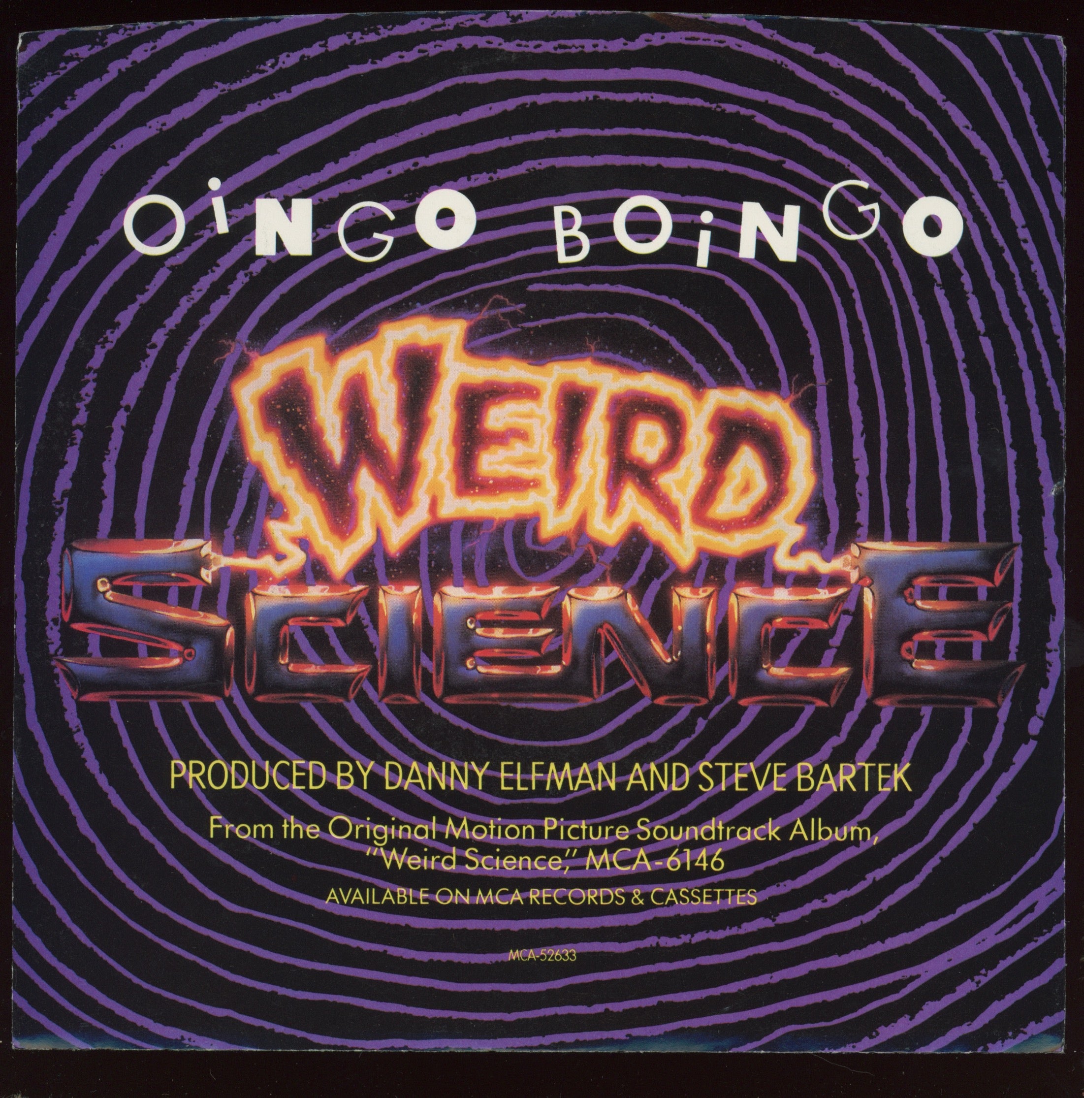 Oingo Boingo - Weird Science on MCA with Picture Sleeve