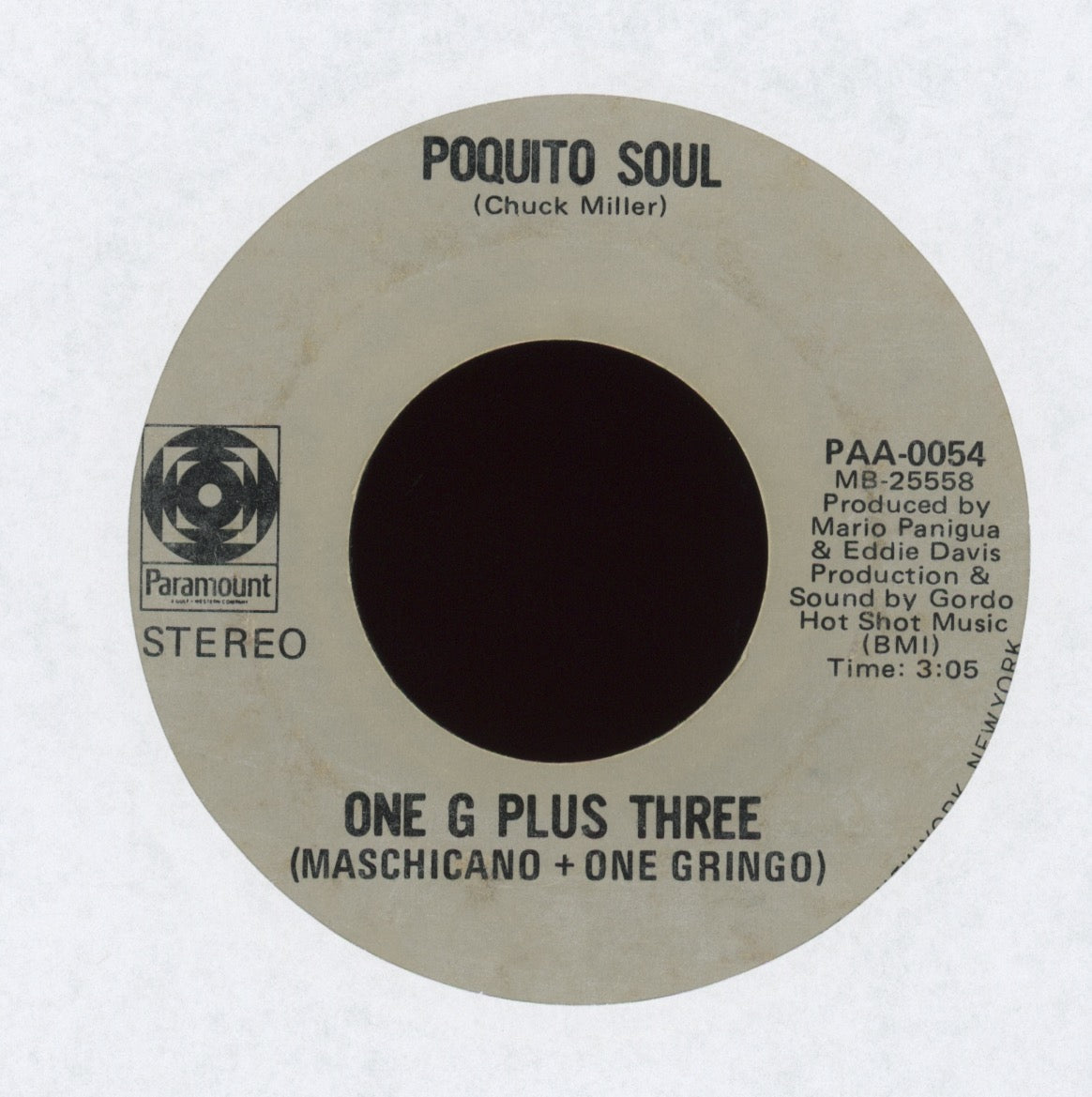 One G Plus Three - Summertime on Paramount