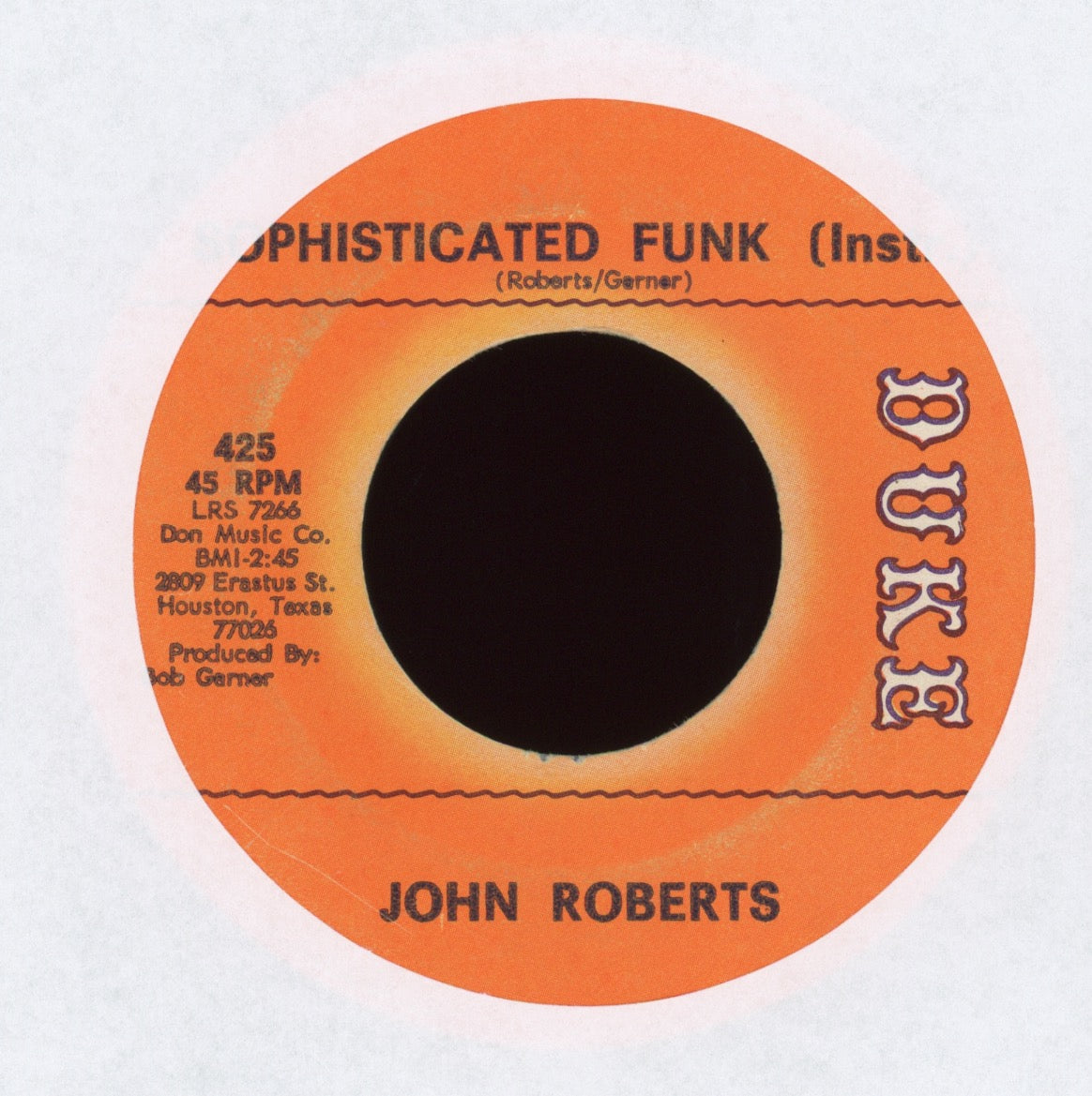 John Roberts - Sockin' 1-2-3-4 on Duke