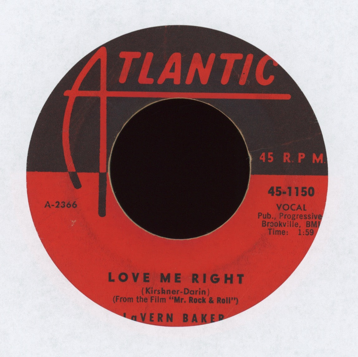 LaVern Baker - Love Me Right on Atlantic