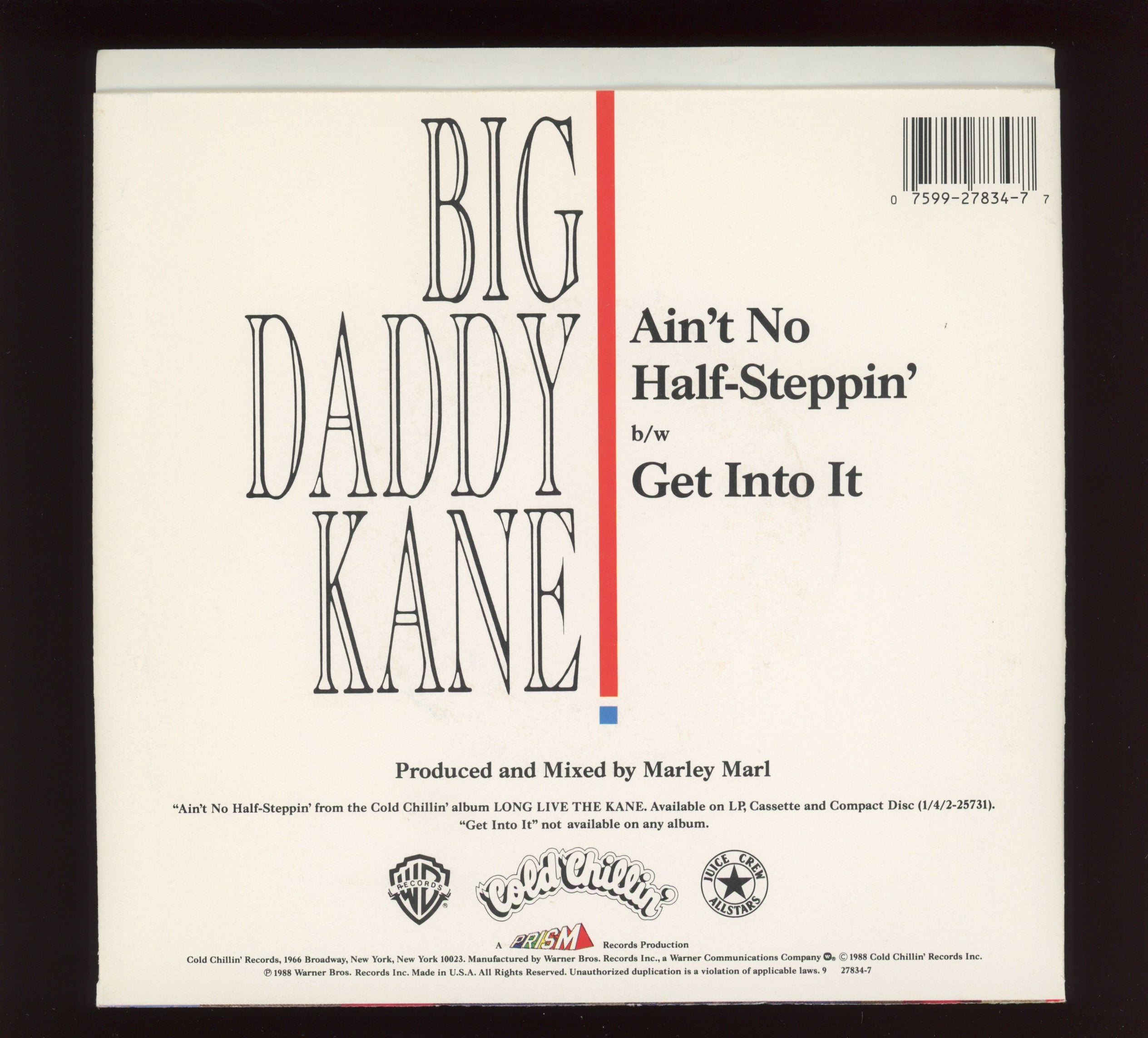 Big daddy kane discography