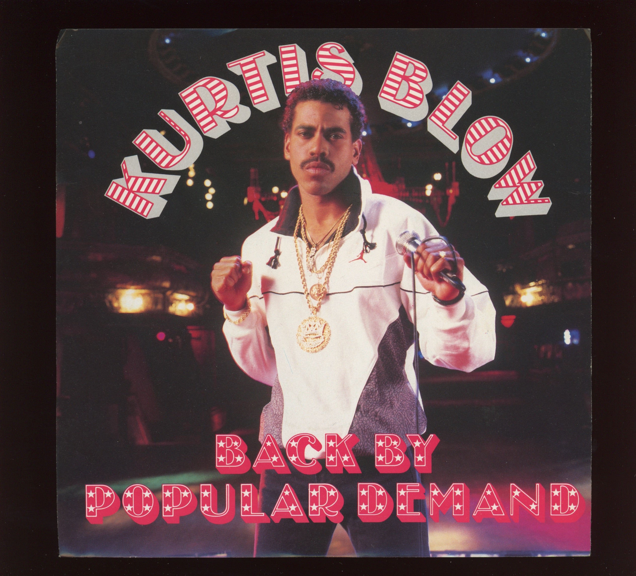 Kurtis Blow - Back By Popular Demand on Mercury With Picture Sleeve