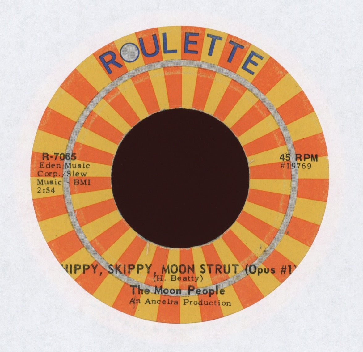 Moon People - Hippy, Skippy, Moon Strut on Roulette