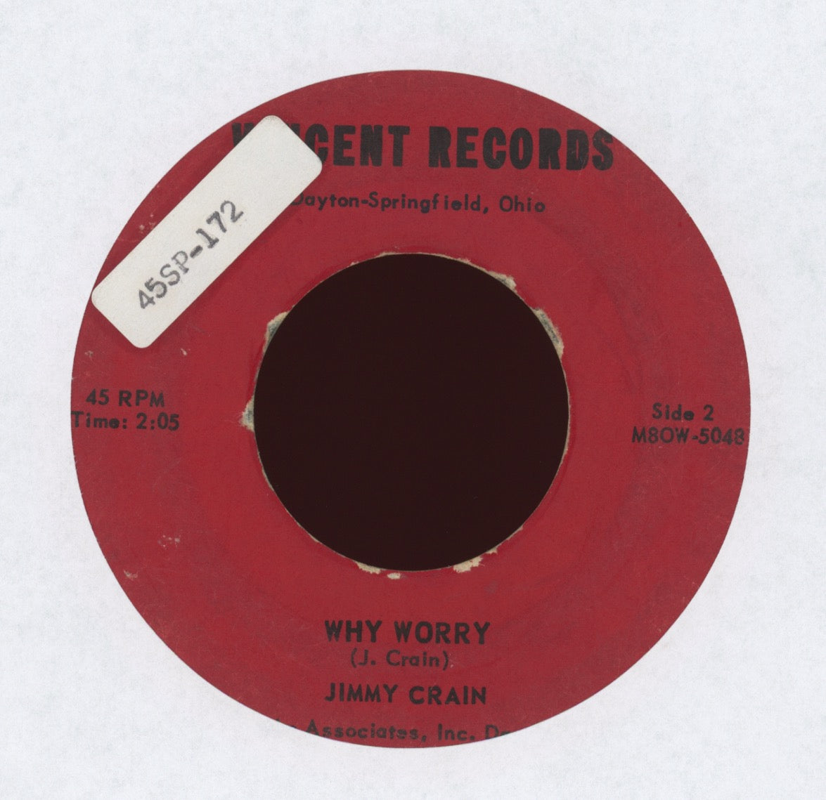 Jimmy Crain - Why Worry on Vincent