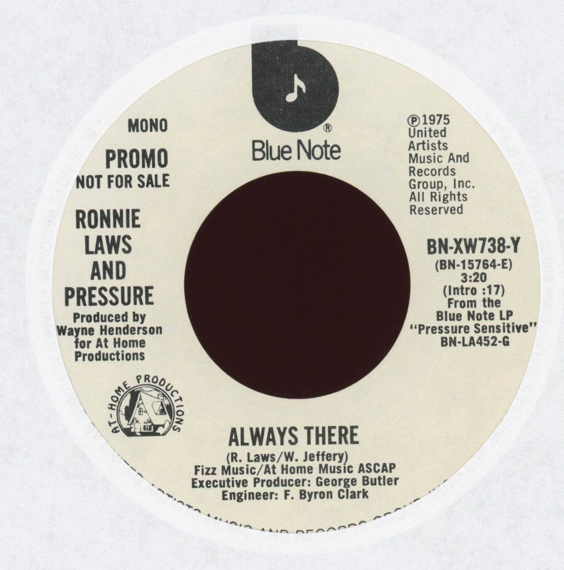 Ronnie Laws - Always There on Blue Note Promo