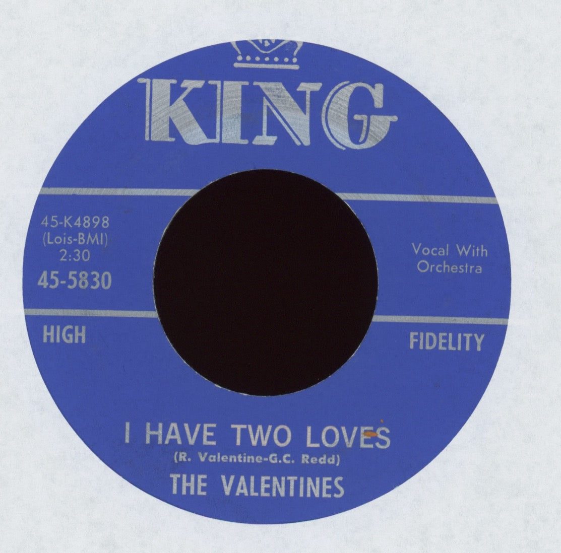 The Valentines - I Have Two Loves on King