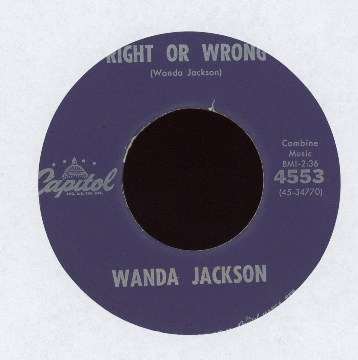 Wanda Jackson - Funnel Of Love on Capitol