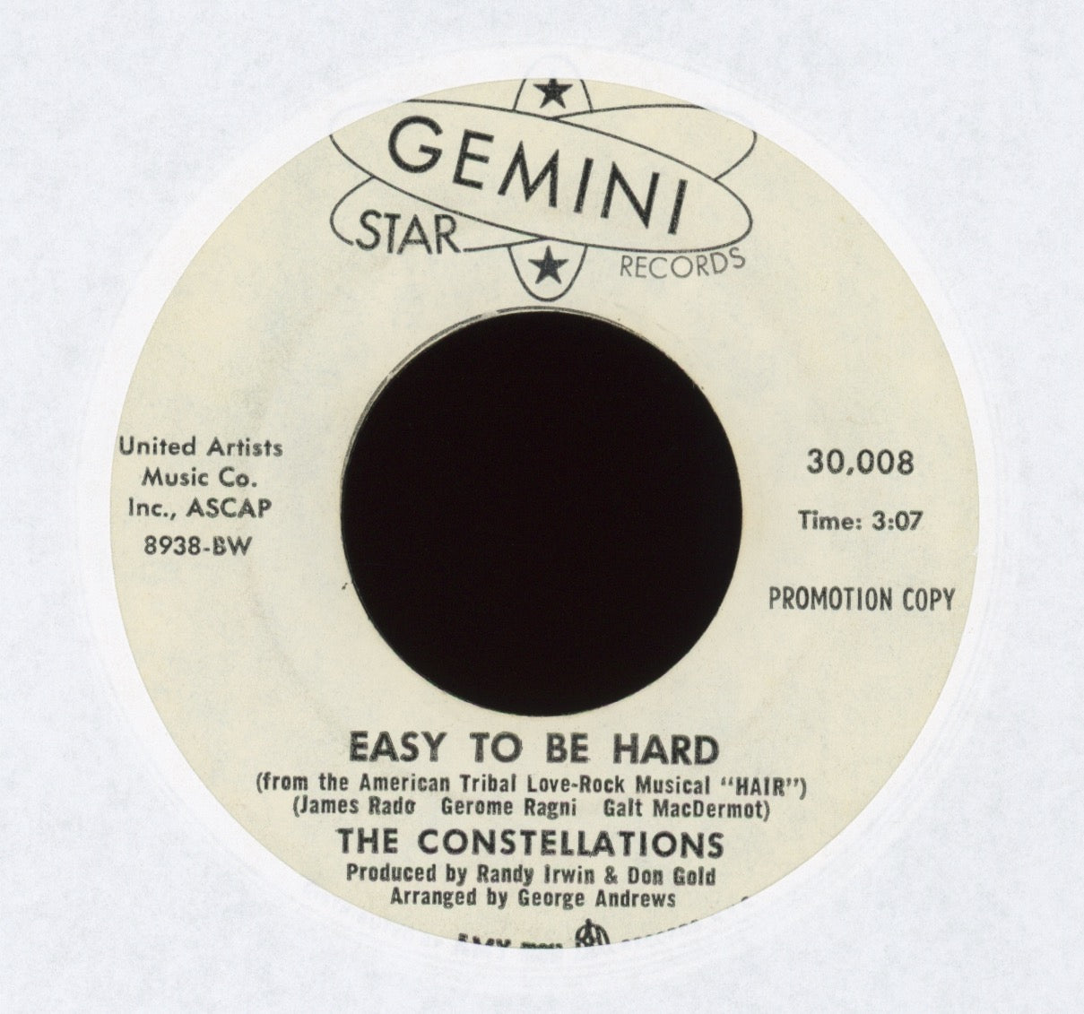 The Constellations - Easy To Be Hard on Gemini Promo