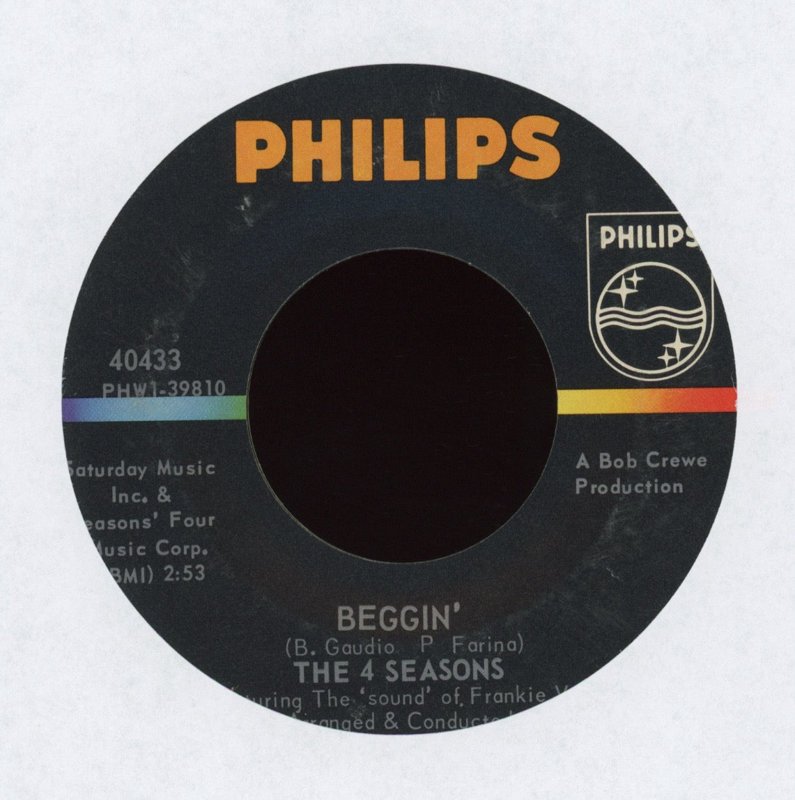 The Four Seasons - Beggin' on Philips