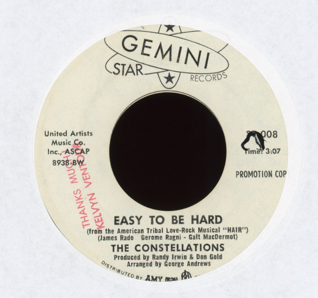 The Constellations - Easy To Be Hard on Gemini Promo