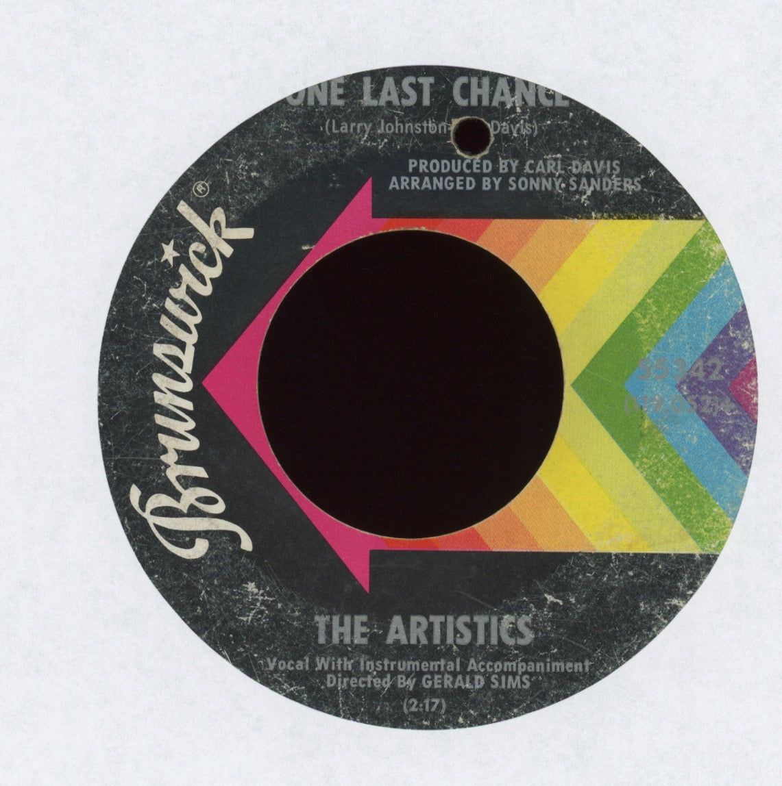 The Artistics - The Chase Is On on Brunswick