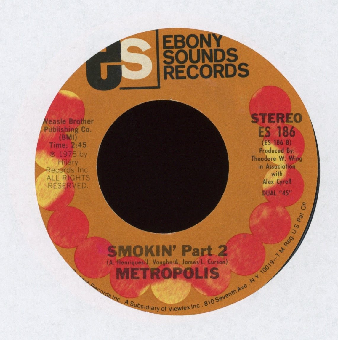 Metropolis - Smokin' on Ebony Sounds