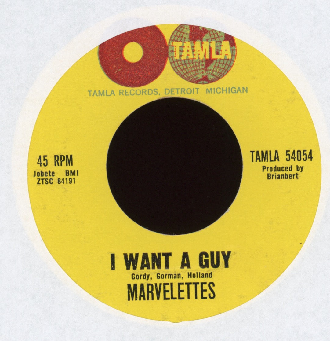 The Marvelettes - Twistin' Postman on Tamla 45 With Picture Sleeve