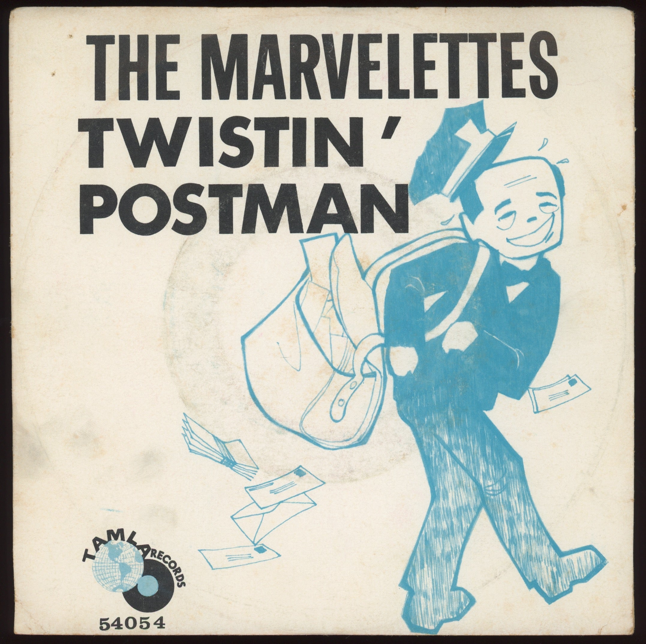 The Marvelettes - Twistin' Postman on Tamla 45 With Picture Sleeve