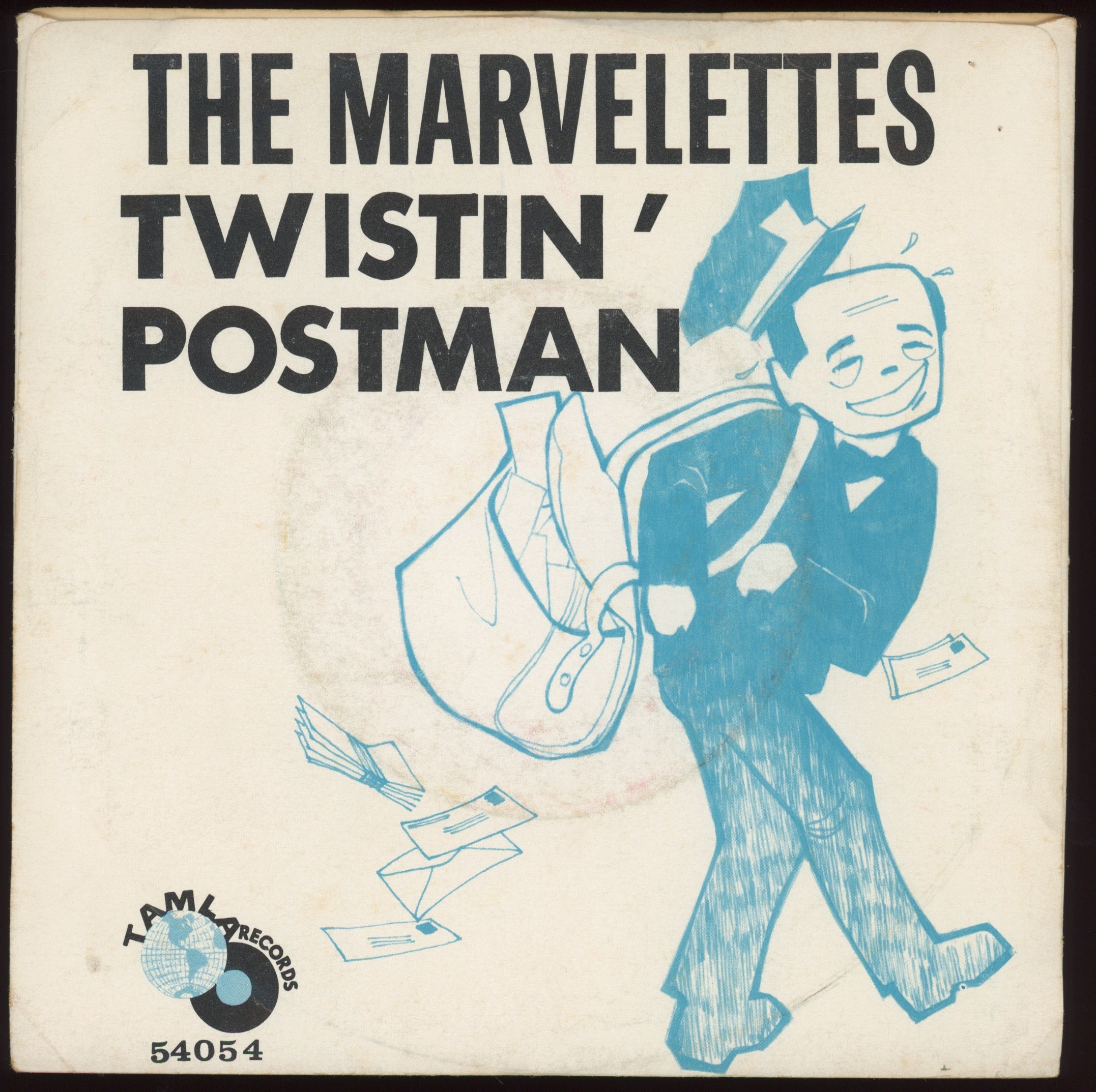 The Marvelettes - Twistin' Postman on Tamla 45 With Picture Sleeve